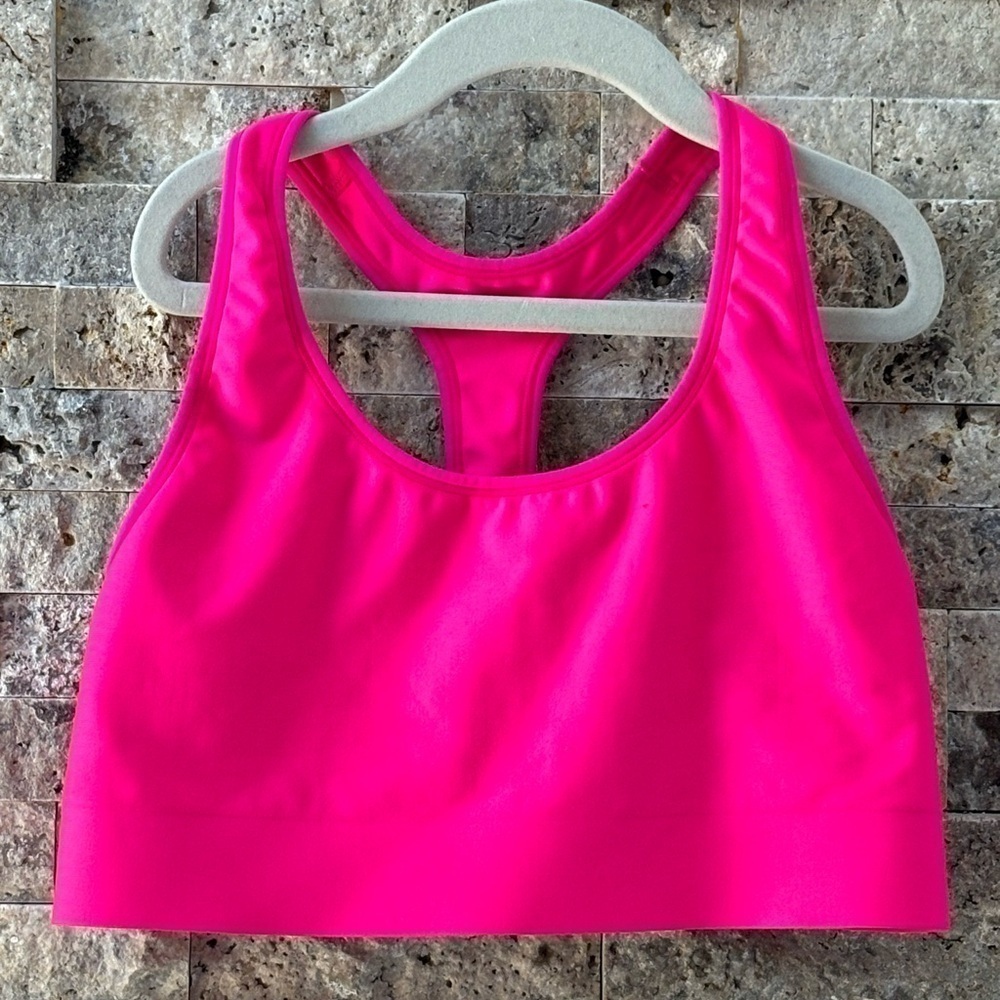 Champion Sports Bra Pink Women’s Size Large Athleticwear